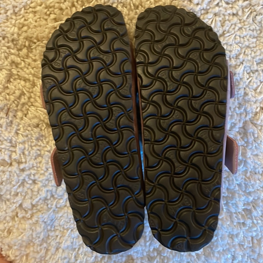 BIG BUCKLE BIRKENSTOCK ARIZONA LAVENDER BLUSH GOLD OILED LEATHER BRAND NEW 39/8 - Picture 11 of 11